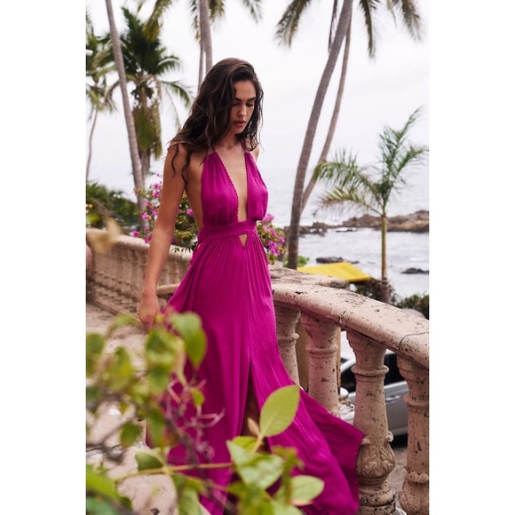 NWT Free People Look Into The Sun Maxi Dress in Baton Rouge, Sz S - Picture 8 of 10